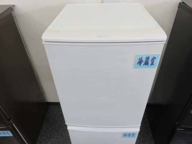 [家電買取 鶴ヶ島市] 冷蔵庫 SHARP シャープ SJ-14-X 2013年製 買取りました。リサイクルショップからくり